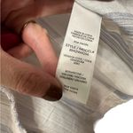 Splendid Blue and Cream Striped Blouse Photo 4