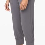 Lululemon  High Rise Align Jogger Crop *23" Size 6  Titanium Grey Athleisure Yoga Photo 0