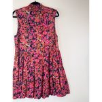 Amanda Uprichard Womens Dress Pink Nadia Mini Floral Sleeveless A Line Large Photo 10