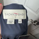 SACHIN + BABI NWT‎ Midnight Blue Dee Dress Size 12 formal mini Photo 8