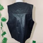FMC Mens Carbine Traditional Leather Vest Size 48 Black Photo 6