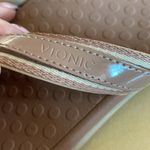 Vionic Tide Sport Women Thong Sandal Size 8 Brown Macaroon Orthotic Arch Support Photo 4