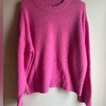 American Age American Eagle Vibrant Pink Crew Neck Sweater Size Medium Photo 0