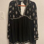 Free People  Diamond Embroidered Long Sleeve Top Photo 7