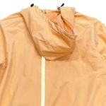 Alphalete EXP Tech Windbreaker Pullover Quarter Zip Hooded Jacket Peach Large Photo 4