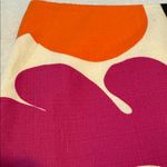Lilly Pulitzer  Jackie Mod Orange and Pink Multicolor Floral Print Pencil Skirt Photo 5