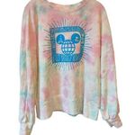 Disney Walt  World Tie Dye Mickey and Castle  Lounge Pullover Photo 0