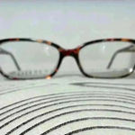 Juicy Couture Adult Eyeglasses Frames Brown Blue Tortoise Gold Photo 4