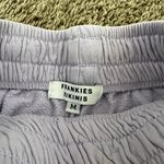 frankie's bikinis Frankie’s Bikini Burl High Waist Oversized Sweat Short - Lilac Photo 1