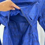 Adidas Tokyo Print Running Jacket blue black longline adjustable size S Photo 9