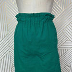 Lauren James  Scalloped‎ Seersucker Skirt in Green Size XS Photo 3