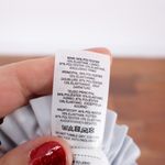 ASOS DESIGN Navy Polka Dot Ruffle Bikini Bottoms Swimsuit Size US 6 Blue Photo 2