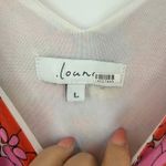 Lounge Floral Print Spaghetti Strap Romper Jumpsuit Women's Size L Purple Size L Photo 4