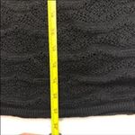 Anthropologie Knitted Knotted Crochet Peplum Skirt Size XS Photo 4