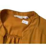 Lush Clothing Lush Mustard Blouse Women Size Small | 12-4 Photo 2