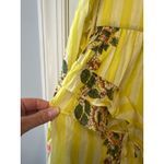 Alix of Bohemia Winslow Yellow Floral Striped Mini Dress Size M Size M Photo 10
