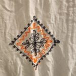 Beach By Exist Cotton embroidered detail swim cover up top one size Photo 3