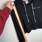 Champion Womens Hoodie and Shorts Set Black Grey Athletic Lounge Wear Size L Photo 5