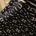 Max Studio Navy & White A-Line Dress L Photo 5