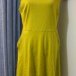 New York & Co. NY & C Chartreuse Dress Photo 0