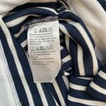 Isaac Mizrahi  Live! Textured‎ Ottoman Stripe Layered Pullover Navy Photo 7