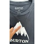 Burton  organic cotton mountain graphic black T-shirt size M Gorpcore outdoor Photo 4