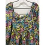 For Love & Lemons NWT  Ruth Mini Dress in Blue Sz M Photo 2