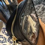 Clear Crossbody Bag Letter A Black Photo 3