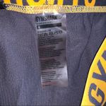 Gymshark leggings gray orange band fitted seamless, Medium Photo 3