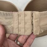 Le Mystere Size 34DDD 34F Bra Natural Sculptural Strapless Push Up Nude Beige Tan Photo 4