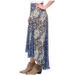 Free People Show You Off Boho High Low Hippie Maxi Asymmetrical Skirt Photo 2