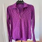 Athleta XS quarter zip pullover top athletic wear with thumb holes Photo 0