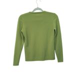 VTG Country Shop Cashmere Crewneck Sweater Small Green Quiet Luxury Old Money Photo 2