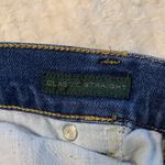 Ralph Lauren Women's classic straight jean sz 8 medium wash midrise work *flaw Blue Photo 7