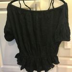 Free People Shades of Cool Top Black Size Small Photo 7