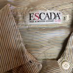 Escada Light Beige Button Photo 7