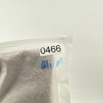 Ali Miles Women's Tan Textured Linen Blend Tunic Top w/ Metallic Shimmer Large Brown Photo 9