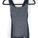 C9 Champion  Womens Tank Top DuoDry Crossover Straps Shelf Bra Gray Black XS Photo 0