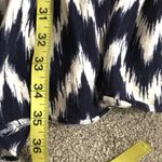 Tuckernuck Pomander Place Kenzo Dress in Navy Blue and White Ikat Size XXL Photo 14