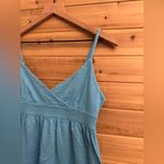 Old Navy Y2K  Size Small Babydoll Bright Blue Strappy Cotton Mini Dress Photo 1