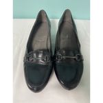 Aerosoles A2 Size 9 Black Leather Womens Shoes Slip on S-438 Photo 1
