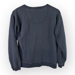 FatFace Womens size 6 Kindness Crewneck Sweatshirt Jumper Navy Blue Embroidered Photo 1