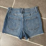 Good American  Good Curve Distressed Denim Shorts size 29 Photo 2