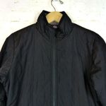 prAna Jacket Womens S Black Full Zip Fleece Line Lightweight Coat Gorpcore FLAW Photo 3