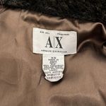 Armani Exchange  Faux Fur Teddy Dark Brown Coat Jacket Size XS Photo 8