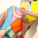 STAUD Mini Milla Dress in Citrus Kaleidoscope Multicolor Puff Sleeve in Size 0 Photo 15