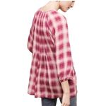 Maeve Anthropologie  Plaid Peplum Top Photo 1