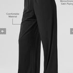 Alo Yoga NWOT Breezy Wide Leg Pants Navy Blue Size L (Navy blue sold out color) Photo 2