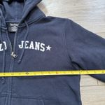 Ralph Lauren VTG Polo Jeans Co.  Y2K Blue Zip Up Embroidered Jacket Womens Sz L Photo 2