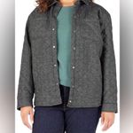 Dickies  Women's Gray Size XL Quilted Flannel Shirt Jacket Photo 1